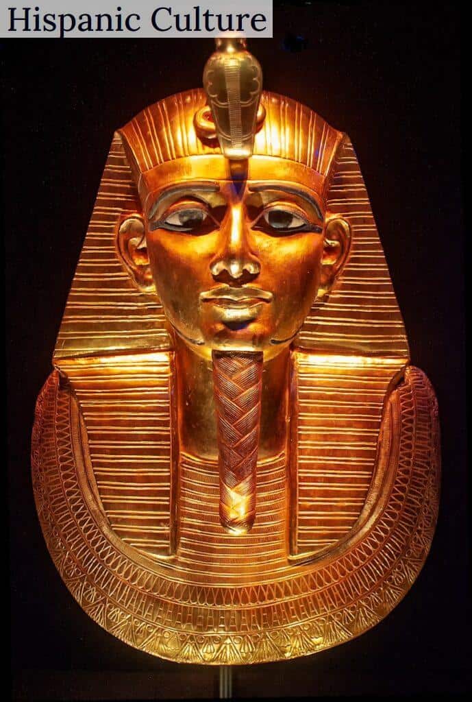 gold Tut ornament